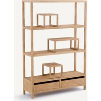 Alcove Recycled Elm Bookcase