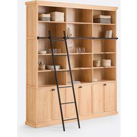 Dario Pine Ladder Bookcase